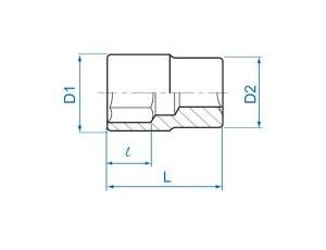 King Tony - NASADKA KRÓTKA 1/4
