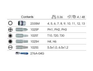 King Tony - ZESTAW NARZĘDZI 1/4