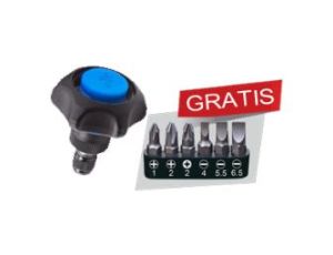 King Tony - MINI GRZECHOTKA RĘCZNA 48 ZĘBÓW Z UCHWYTEM DO BITÓW 1/4