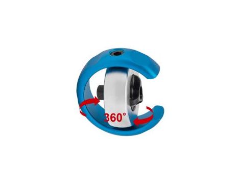 King Tony - GRZECHOTKA 1/4" OBROTOWA MINI 72 ZĘBY - 2747DR - 3