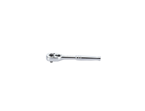 King Tony - GRZECHOTKA Z PRZYCISKIEM 1/4" 24 ZĘBY 140mm UCHWYT POLEROWANY - 2761-55P