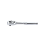 King Tony - GRZECHOTKA Z PRZYCISKIEM 1/4" 24 ZĘBY 140mm UCHWYT POLEROWANY - 2761-55P - 2