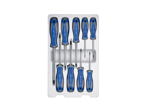 King Tony - ZESTAW WKRĘTAKÓW 9 cz. TORX T8, T9, T10, T15, T20, T25, T27, T30, T40 - 30319PR