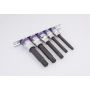 King Tony - ZESTAW NASADEK RIBE 3/8" + 1/2" 5cz. M7 - M13, SZYNA, - 3105PR - 3
