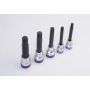 King Tony - ZESTAW NASADEK RIBE 3/8" + 1/2" 5cz. M7 - M13, SZYNA, - 3105PR - 5
