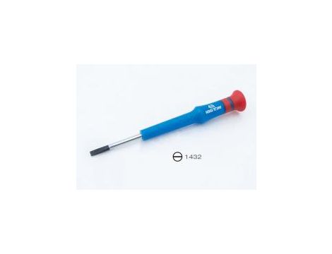 King Tony - ZESTAW WKRĘTAKÓW PRECYZYJNYCH 9cz. PŁASKIE 0,8- 4,0x 40mm, PUDEŁKO - 32209MR - 3