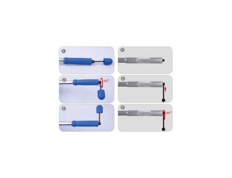 King Tony - KLUCZ DYNAMOMETRYCZNY 3/8" 5 - 33 Nm - 3436E-2HG - 2