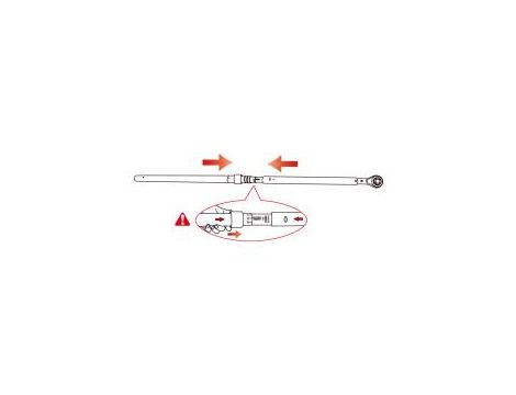 King Tony - KLUCZ DYNAMOMETRYCZNY 1", 500 - 2500 Nm, MOLETOWANY UCHWYT - 34862-3FF - 3