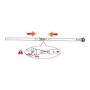 King Tony - KLUCZ DYNAMOMETRYCZNY 1", 500 - 2500 Nm, MOLETOWANY UCHWYT - 34862-3FF - 4