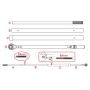 King Tony - KLUCZ DYNAMOMETRYCZNY 1", 500 - 2500 Nm, MOLETOWANY UCHWYT - 34862-3FF - 5