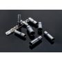 King Tony - ZESTAW NASADEK 3/8" 8cz. DŁUGIE 6-kąt 10 - 19mm, ZESTAW NA SZYNIE - 3508MR10 - 5