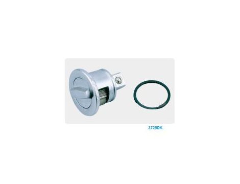 King Tony - GRZECHOTKA 3/8" 45 ZĘBÓW 203mm UCHWYT MOLETOWANY - 3725-08F - 2