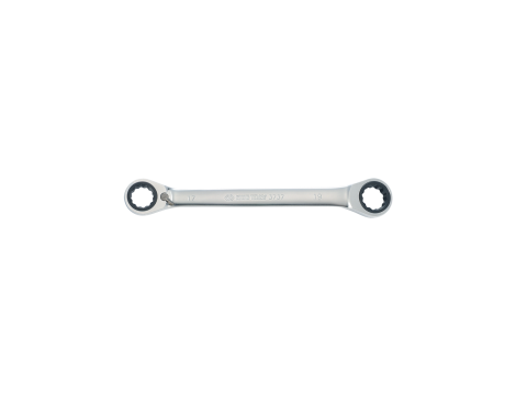 King Tony - KLUCZ OCZKOWY DWUSTRONNY Z GRZECHOTKĄ DWUKIERUNKOWĄ 72 ZĘBY 8mm x 9mm - 37370809M - 3