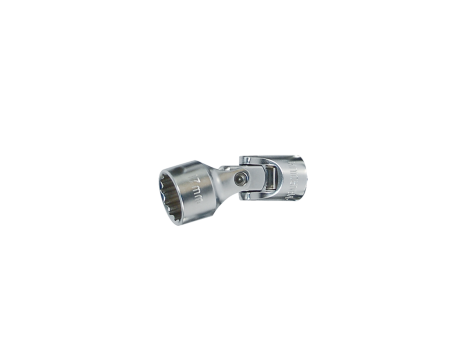 King Tony - NASADKA KRÓTKA Z PRZEGUBEM 3/8" 18mm x 53,4mm, 12-kąt, CHROM - 375018M