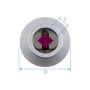 King Tony - UCHWYT 1/2" DO GWINTOWNIKA 6-12mm - 39124012M - 3