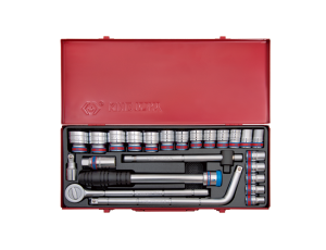 King Tony - ZESTAW NASADEK CALOWYCH 1/2