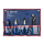 King Tony - ZESTAW SZCZYPIEC 4 SZT., SZCZYPCE NASTAWNE, TNĄCE, KOMBINERKI, ETUI - 42104GP01