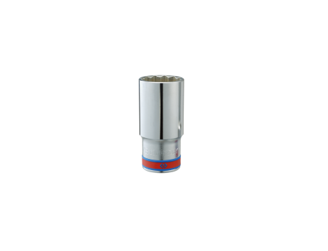 King Tony - NASADKA DŁUGA 1/2" CALOWA 3/8" x 77mm 12-kąt Cr-V - 423012S
