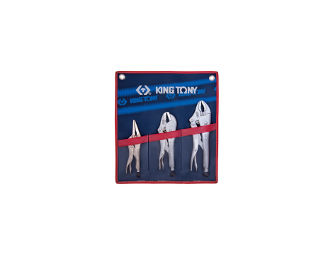King Tony - ZESTAW SZCZYPIEC ZACISKOWYCH MORSEA 3 SZT. ETUI - 42503PR