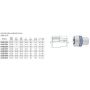 King Tony - NASADKA KRÓTKA TORX PLUS 1/2" EPL26 x 45mm Cr-v - 433E26M - 3