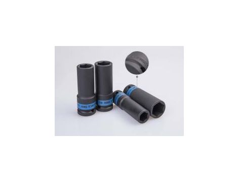 King Tony - NASADKA DŁUGA UDAROWA 1/2" 21mm x 80mm, 6-kąt - 443521M - 3