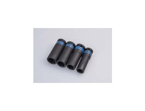 King Tony - NASADKA DŁUGA UDAROWA 1/2" 21mm x 80mm, 6-kąt - 443521M - 4