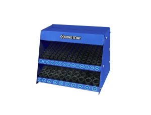 King Tony - SKRZYNKA EKSPOZYCYJNA Z ZESTAWEM NASADEK UDAROWYCH 1/2