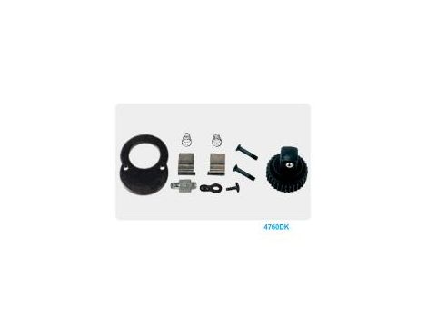 King Tony - GRZECHOTKA MINI 1/2" 64 ZĘBY 120mm UCHWYT GUMOWY - 4760-05G - 2