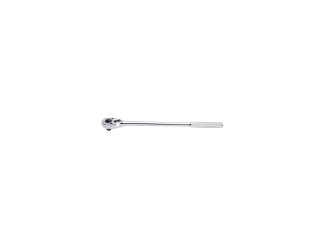 King Tony - GRZECHOTKA Z PRZYCISKIEM 1/2" 32 ZĘBY 250mm UCHWYT MOLETOWANY - 4762-10F