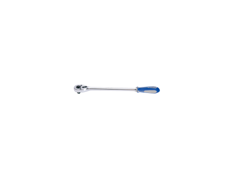 King Tony - GRZECHOTKA Z PRZYCISKIEM 1/2" 32 ZĘBY 250mm UCHWYT GUMOWY - 4762-10G