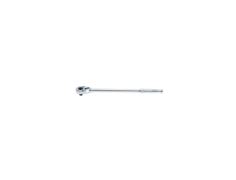 King Tony - GRZECHOTKA Z PRZYCISKIEM 1/2" 32 ZĘBY 250mm UCHWYT POLEROWANY - 4762-10P