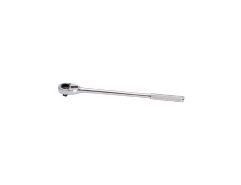 King Tony - GRZECHOTKA DWUSTRONNA 1/2" Z 12-kąt. GNIAZDEM (NASADKĄ) 19mm 32 ZĘBY 250mm UCHWYT MOLETOWANY - 4767-10F