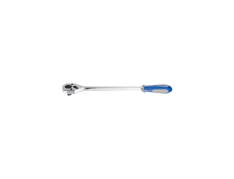 King Tony - GRZECHOTKA 1/2" 32 ZĘBY 375mm UCHWYT GUMOWY - 4768-15G