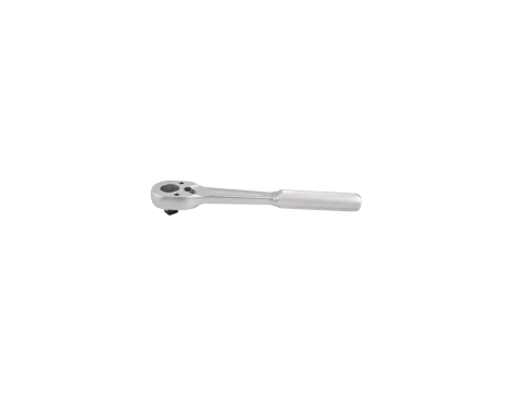 King Tony - GRZECHOTKA ALUMINIOWA 1/2" 32 ZĘBY 250mm UCHWYT MOLETOWANY - 4772-10F