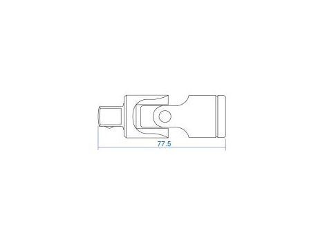 King Tony - PRZEGUB KARDANA 1/2" Cr-V - 4791R - 2