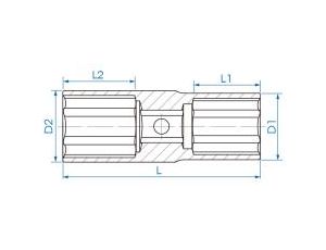 King Tony - NASADKA UDAROWA DWUSTRONNA 1/2