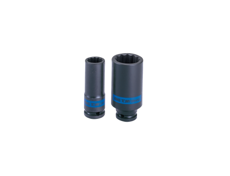 King Tony - NASADKA DŁUGA UDAROWA CIENKOŚCIENNA 1/2" 23mm x 80mm, 12-kąt - 493023M