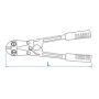 King Tony - NOŻYCE DO PRĘTÓW 8 x 450mm, do o6 przy HRC 35 - 6131-18 - 3