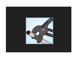 King Tony - SZCZYPCE NASTAWNE Z PRZYCISKIEM, UCHWYT PVC 200mm - 6517-08C - image 2