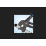 King Tony - SZCZYPCE NASTAWNE Z PRZYCISKIEM, UCHWYT PVC 250mm - 6517-10C - 3