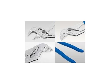 King Tony - SZCZYPCE NASTAWNE Z PRZYCISKIEM, UCHWYT PVC 266mm - 6518-10C - 4