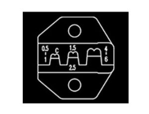 King Tony - ZACISKARKA PRASKA DO KOŃCÓWEK NIEIZOLOWANYCH KABLI 0.5-6.0MM2 - 67GK-09 - image 2