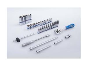 King Tony - ZESTAW NARZĘDZI KING TONY, NASADKI, BITY, WKRĘTAKI, IMBUSY, MŁOTEK, SZCZYPCE 128cz. WALIZKA - 7528MR01 - image 2