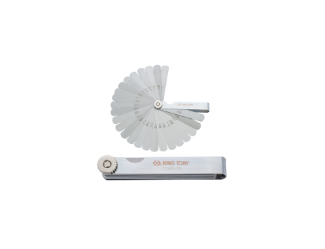 King Tony - SZCZELINOMIERZE 25 SZT. 0.04 - 1.00MM 13x85MM - 77335-25