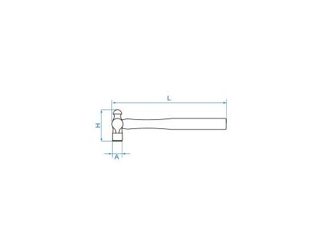 King Tony - MŁOTEK TYP AMERYKAŃSKI 245g 300mm - 7811-08 - 2