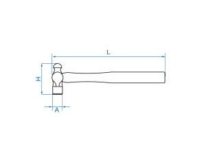 King Tony - MŁOTEK TYP AMERYKAŃSKI 1125g 405mm - 7811-40 - image 2