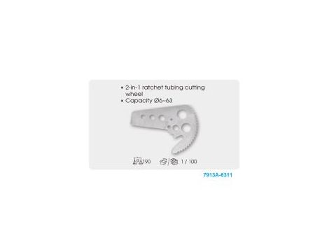 King Tony - OBCINACZ SZCZYPCE DO RUR PLASTIKOWYCH 6 - 63mm - 7913A-63 - 2