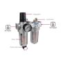King Tony - REDUKTOR + FILTR + NAOLEJACZ 3/8" - 799A0-33C - 4