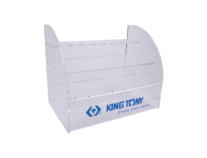 King Tony - STOJAK EKSPOZYCYJNY Z PLEXI DO WKRĘTAKÓW ( MAŁY) - 87104