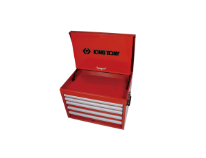 King Tony - SKRZYNKA WARSZTATOWA 5 SZUFLAD (BEZ NARZĘDZI) - CZERWONA, PROWADNICE ŁOŻYSKOWANE - 87419-5B